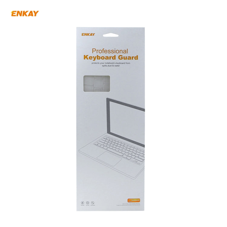 ENKAY for MacBook Pro 16 inch (A2141) TPU Soft Keyboard Protector, US Version