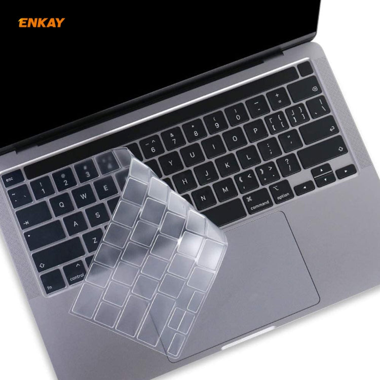 ENKAY for MacBook Pro 16 inch (A2141) TPU Soft Keyboard Protector, US Version