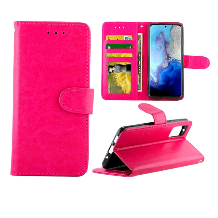 Crazy Horse Texture Leather Horizontal Flip Protective Case with Holder & Card Slots & Wallet & Photo Frame, For LG K30(2019), For LG K40S, For Vivo Y19/U3/Y5s/U20, For Vivo Y97, For Xiaomi Mi 9 Pro, For Samsung Galaxy S20, For Samsung Galaxy S20+