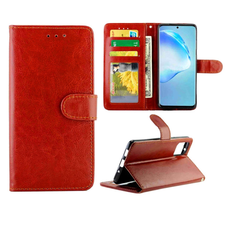 Crazy Horse Texture Leather Horizontal Flip Protective Case with Holder & Card Slots & Wallet & Photo Frame, For LG K30(2019), For LG K40S, For Vivo Y19/U3/Y5s/U20, For Vivo Y97, For Xiaomi Mi 9 Pro, For Samsung Galaxy S20, For Samsung Galaxy S20+