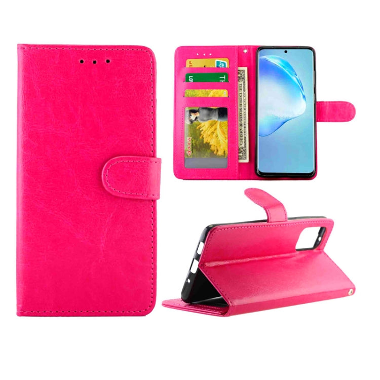 Crazy Horse Texture Leather Horizontal Flip Protective Case with Holder & Card Slots & Wallet & Photo Frame, For LG K30(2019), For LG K40S, For Vivo Y19/U3/Y5s/U20, For Vivo Y97, For Xiaomi Mi 9 Pro, For Samsung Galaxy S20, For Samsung Galaxy S20+