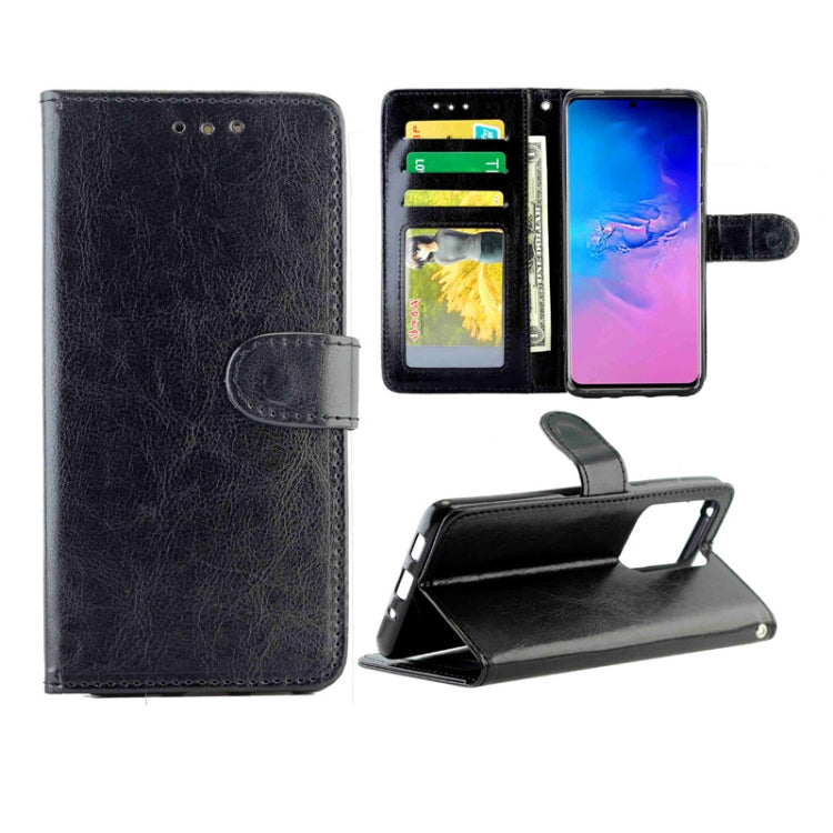 Crazy Horse Texture Leather Horizontal Flip Protective Case with Holder & Card Slots & Wallet & Photo Frame, For LG K30(2019), For LG K40S, For Vivo Y19/U3/Y5s/U20, For Vivo Y97, For Xiaomi Mi 9 Pro, For Samsung Galaxy S20, For Samsung Galaxy S20+