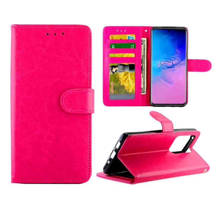 Crazy Horse Texture Leather Horizontal Flip Protective Case with Holder & Card Slots & Wallet & Photo Frame, For LG K30(2019), For LG K40S, For Vivo Y19/U3/Y5s/U20, For Vivo Y97, For Xiaomi Mi 9 Pro, For Samsung Galaxy S20, For Samsung Galaxy S20+