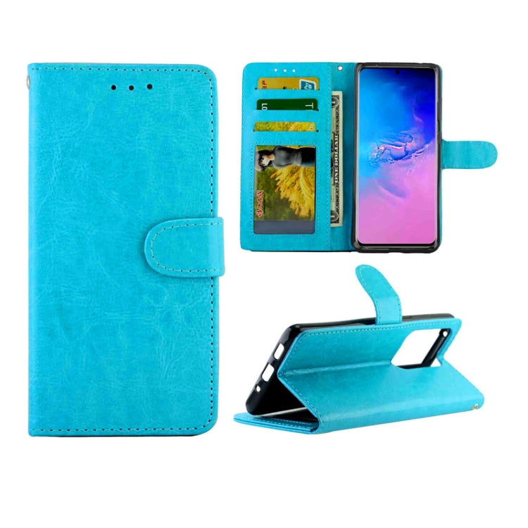 Crazy Horse Texture Leather Horizontal Flip Protective Case with Holder & Card Slots & Wallet & Photo Frame, For LG K30(2019), For LG K40S, For Vivo Y19/U3/Y5s/U20, For Vivo Y97, For Xiaomi Mi 9 Pro, For Samsung Galaxy S20, For Samsung Galaxy S20+