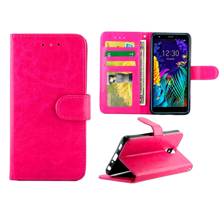 Crazy Horse Texture Leather Horizontal Flip Protective Case with Holder & Card Slots & Wallet & Photo Frame, For LG K30(2019), For LG K40S, For Vivo Y19/U3/Y5s/U20, For Vivo Y97, For Xiaomi Mi 9 Pro, For Samsung Galaxy S20, For Samsung Galaxy S20+