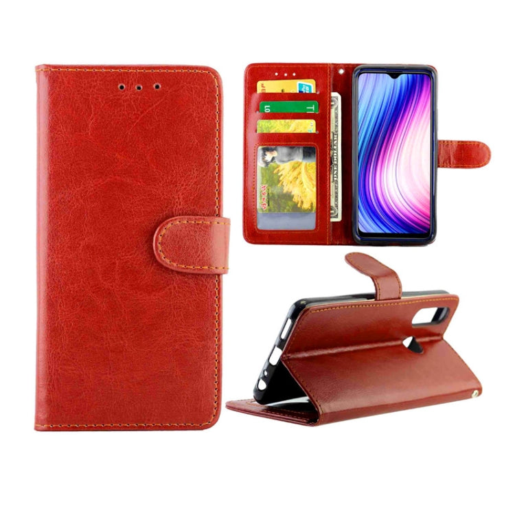 Crazy Horse Texture Leather Horizontal Flip Protective Case with Holder & Card Slots & Wallet & Photo Frame, For LG K30(2019), For LG K40S, For Vivo Y19/U3/Y5s/U20, For Vivo Y97, For Xiaomi Mi 9 Pro, For Samsung Galaxy S20, For Samsung Galaxy S20+