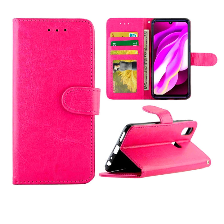 Crazy Horse Texture Leather Horizontal Flip Protective Case with Holder & Card Slots & Wallet & Photo Frame, For LG K30(2019), For LG K40S, For Vivo Y19/U3/Y5s/U20, For Vivo Y97, For Xiaomi Mi 9 Pro, For Samsung Galaxy S20, For Samsung Galaxy S20+