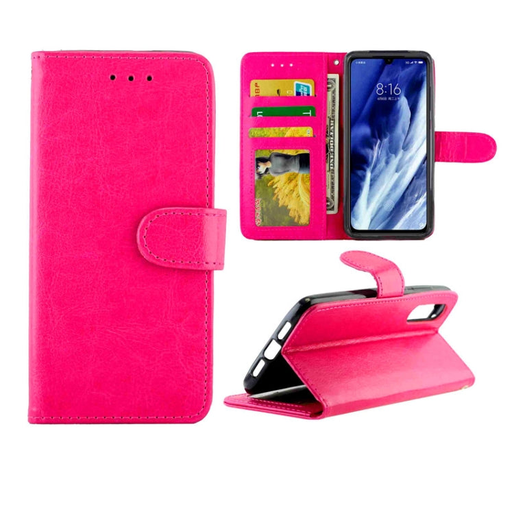 Crazy Horse Texture Leather Horizontal Flip Protective Case with Holder & Card Slots & Wallet & Photo Frame, For LG K30(2019), For LG K40S, For Vivo Y19/U3/Y5s/U20, For Vivo Y97, For Xiaomi Mi 9 Pro, For Samsung Galaxy S20, For Samsung Galaxy S20+