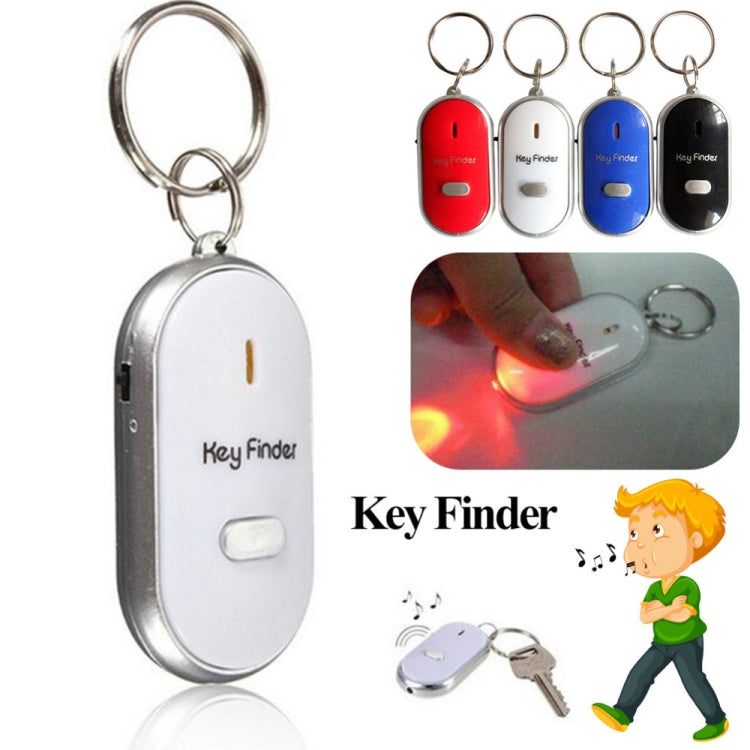 Mini LED Whistle Key Finder Flashing Beeping Remote Lost Keyfinder Locator Keyring for children