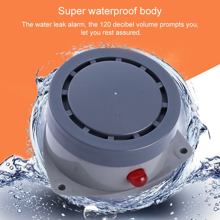 Sound and Light Prompt Alarm Water Leakage and Overflow Waterproof Detector