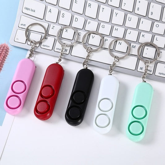 5 PCS 120dB Loud Volume Women Anti-Wolf Alarm Keychain, Random Color Delivery