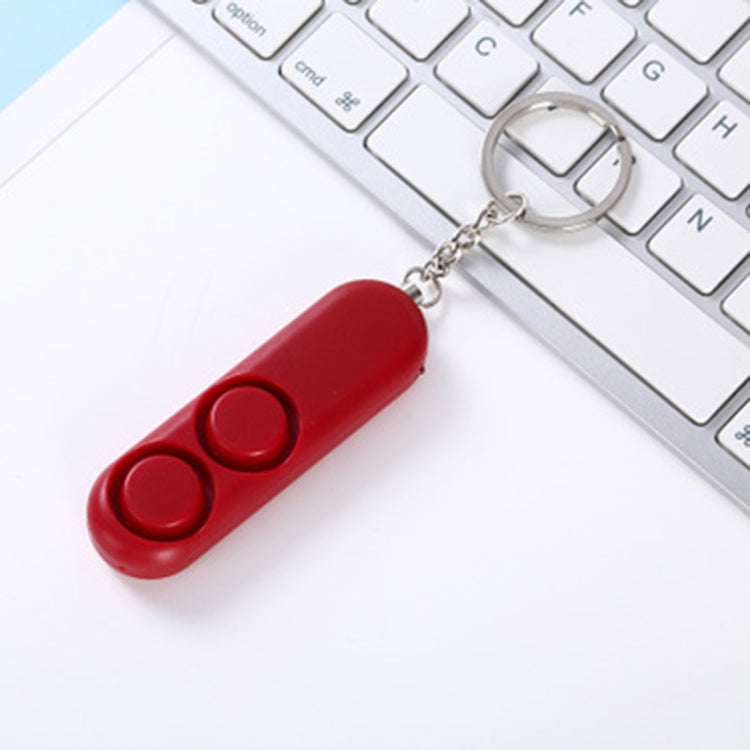 5 PCS 120dB Loud Volume Women Anti-Wolf Alarm Keychain, Random Color Delivery