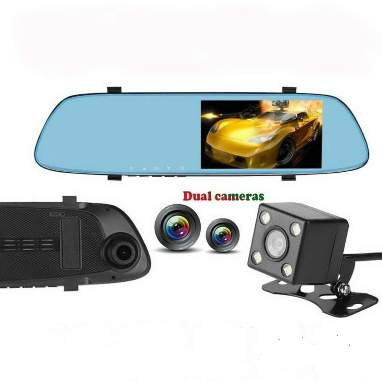 Anytek T22 Car Camera 5 inch IPS Touch-Screen Dual Lens FHD 1080P Car DVR Camera, T22