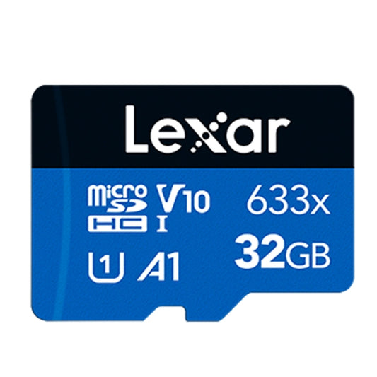 Lexar 633x 32GB High-speed Mobile Phone Memory TF Card Driving Recorder Memory Card, 32GB