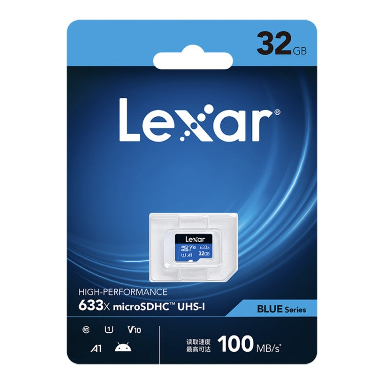 Lexar 633x 32GB High-speed Mobile Phone Memory TF Card Driving Recorder Memory Card, 32GB