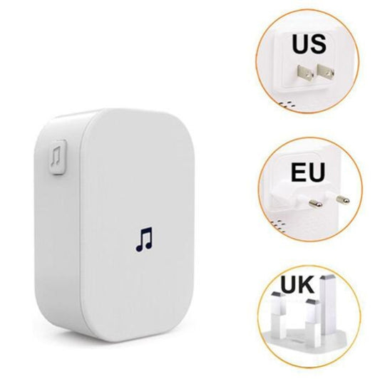 Wireless WiFi Doorbell Jingle Machine Intelligent Doorbell Voice Intercom Bell, US Plug, UK Plug, EU Plug