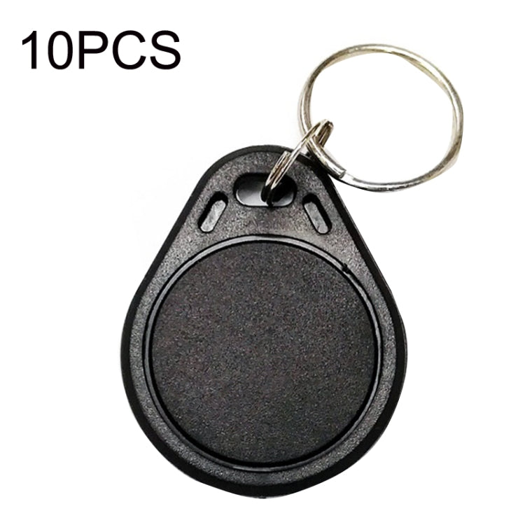 10PCS IC Access Control Card Entree Control M1 Compatibel Fudan Rfid 13.56Mhz Keyfob Sleutelhanger Tag Sleutelhanger, Gray, Purple, Red, Yellow, Blue, Green, Black, Orange