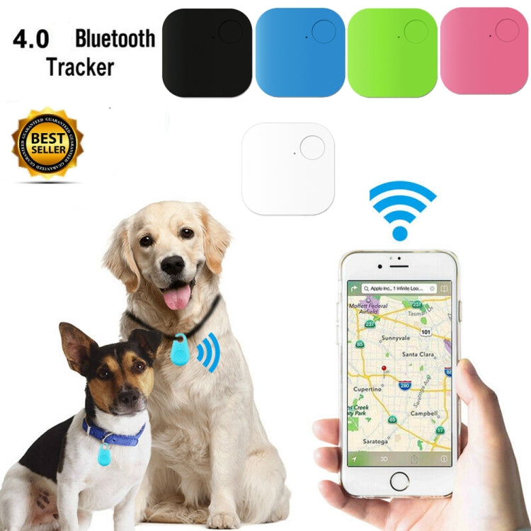 Portable Mini Square Anti Lost Device Smart Bluetooth Remote Anti Theft Keychain Alarm