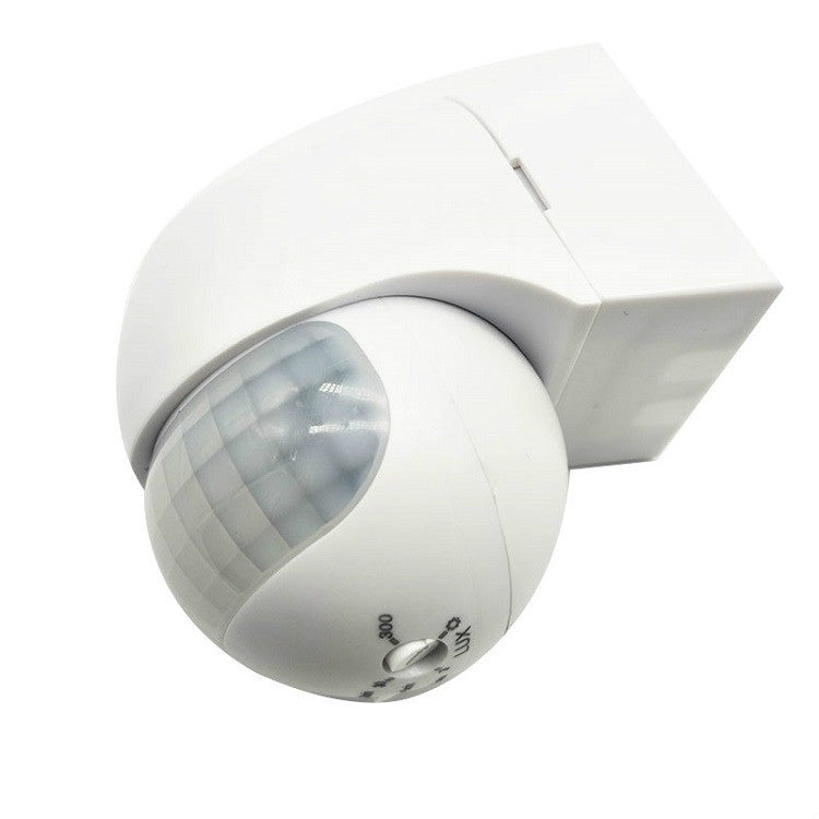 Ball Shape Long Distance Waterproof Outdoor Human Body Infrared Sensor Switch Detector, AC 110-220V