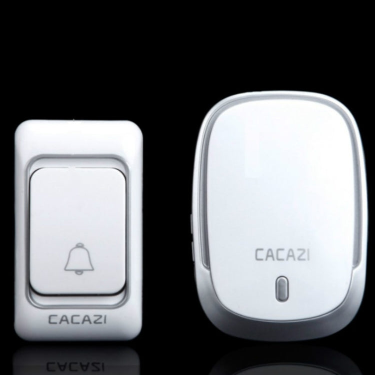 CACAZI K01 Pager Wireless Smart Music Waterproof Doorbell, Random Color Delivery, US / EU / UK Plug