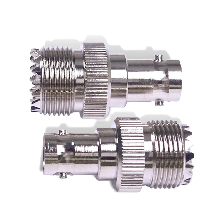 BNC Female Jack To UHF PL-259 Female Straight Type RF Coax Adapter Connector, BNC Female To UHF Female