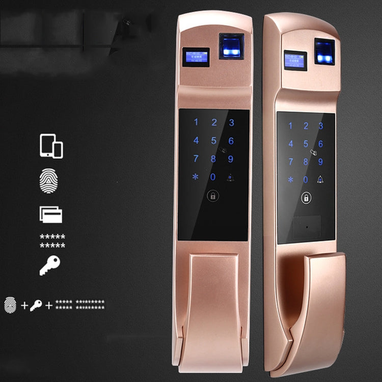 Fully Automatic Fingerprint Password Lock Intelligent Anti-theft Home Electronic Credit Card Automatic Unlock and Mute APP