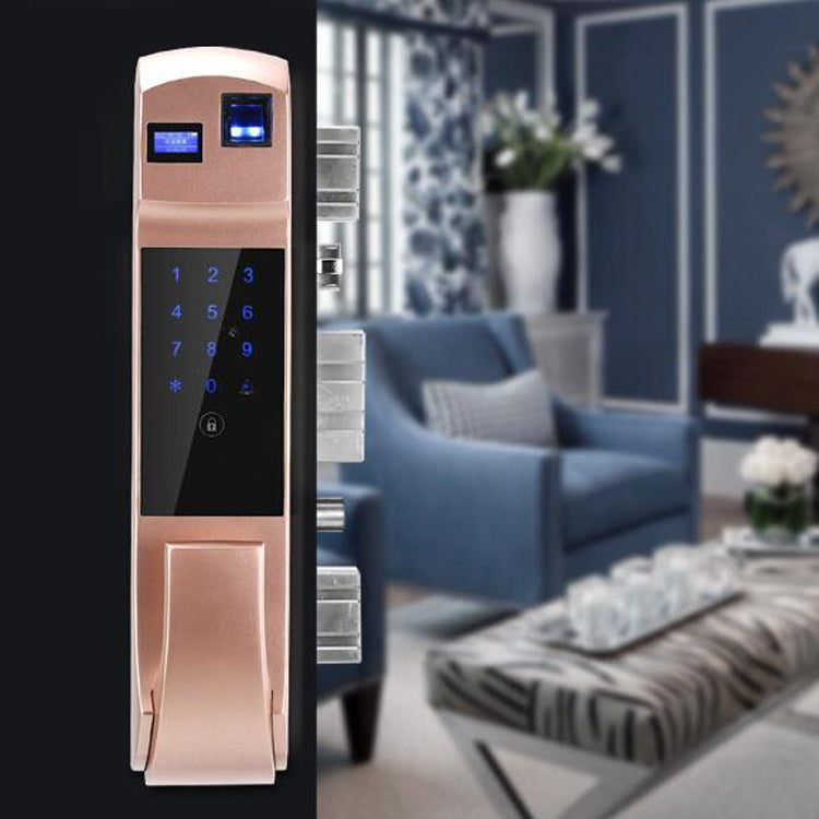 Fully Automatic Fingerprint Password Lock Intelligent Anti-theft Home Electronic Credit Card Automatic Unlock and Mute APP