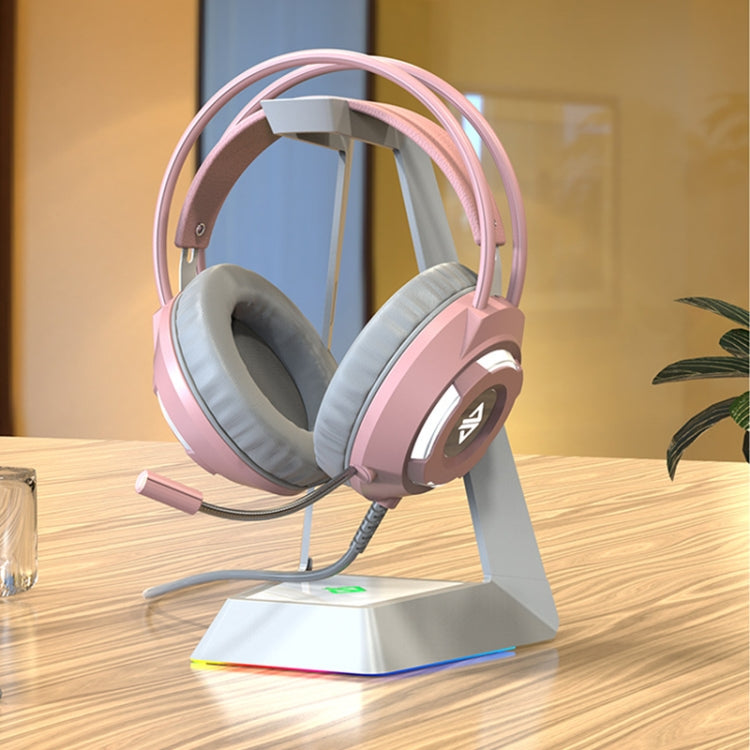 Ajazz AX120 7.1-channel Computer Head-mounted Gaming Headset Listening and Distinguishing Position Super Bass with Microphone, 7.1 Channel