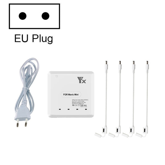 For DJI Mavic Mini Charger Battery USB 6 in 1 Hub Intelligent Battery Controller Charger