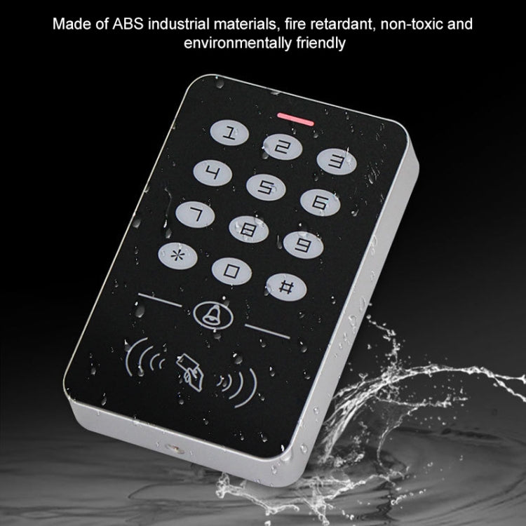 Simple IDIC Card Access Control All-in-one Machine Key Touch Access Control Controller Induction Card  Password, A1-Physical Buttons, A2-Physical Buttons, A3- Touch Button