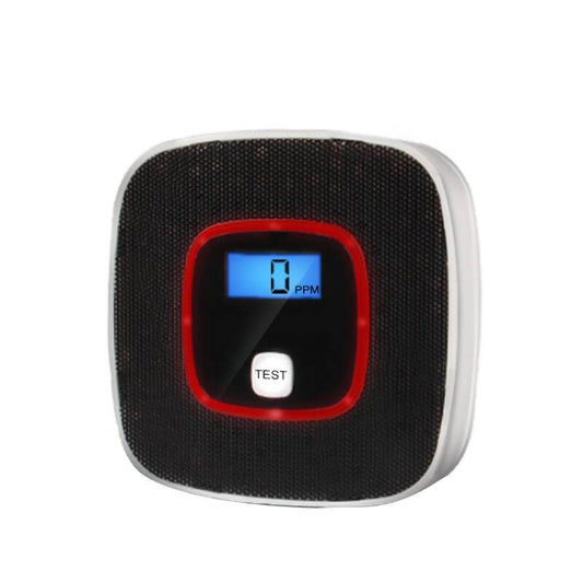 Carbon Monoxide Detector Gas Alarm Sensor Poisoning Gas Tester Human Voice Warning Detector with LCD Display