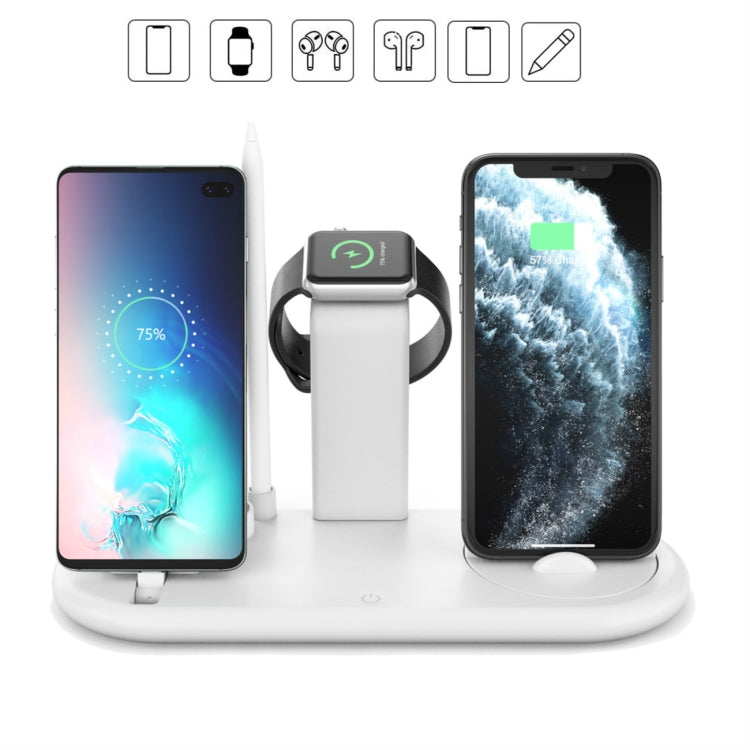 HQ-UD20 Mobile Phone Watch Multi-Function Charging Stand Wireless Charger for Phones & Apple Watch & Airpods, HQ-UD20