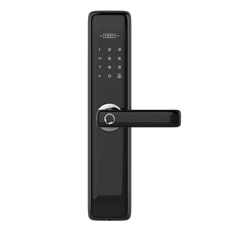 Smart Wifi Anti-Theft Fingerprint Password Lock Mobile Phone Remote Control Electronic Door Lock Magnetic Card Lock, SM-SL608 Semi-automatic Black, SM-SL708 Semi-automatic Black, SM-SL808 Automatic Black, SM-SL808 Automatic Bronze