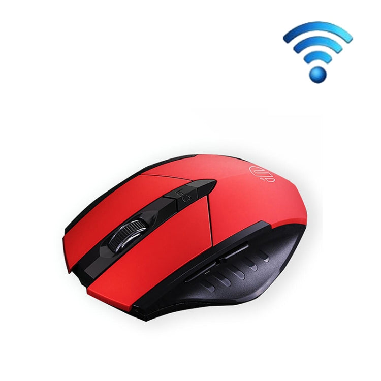 Inphic A1 6 Keys 1000/1200/1600 DPI Home Gaming Wireless Mechanical Mouse, Colour: Gray Wireless+Bluetooth 4.0+Bluetooth 5.0, Black Wireless Charging Silent Version, Gray Wireless Charging Silent Version, Red Wireless Charging Silent Version