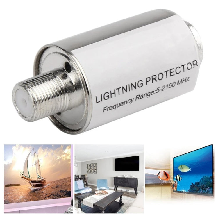 JS-210 5-2150MHz Lighting Protector Coaxial Satellite TV Llight Protection Devices Satellite Antenna Arrester