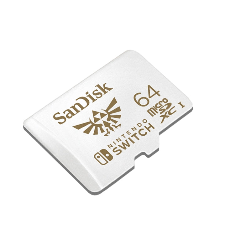 SanDisk SDSQXAO TF Card Micro SD Memory Card for Nintendo Switch Game Console, 64GB White, 128GB Red, 256GB Gold