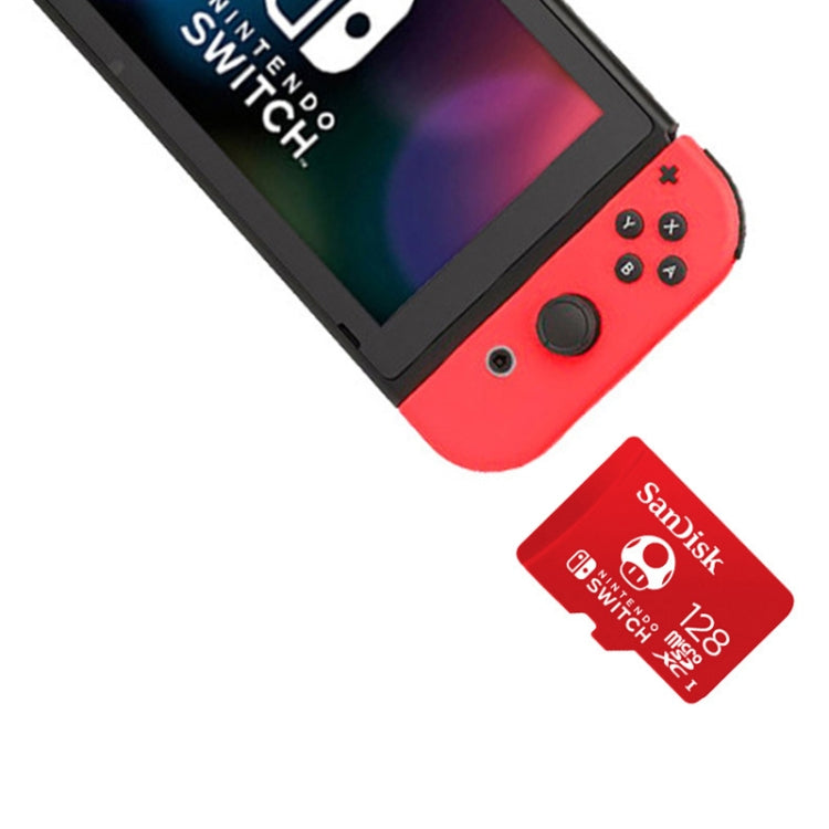 SanDisk SDSQXAO TF Card Micro SD Memory Card for Nintendo Switch Game Console, 64GB White, 128GB Red, 256GB Gold