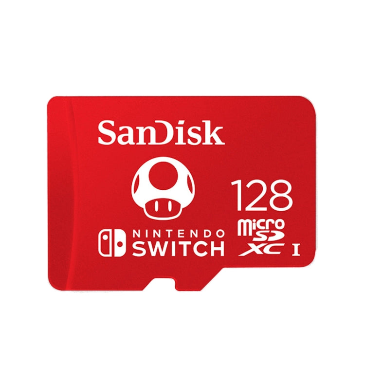 SanDisk SDSQXAO TF Card Micro SD Memory Card for Nintendo Switch Game Console, 64GB White, 128GB Red, 256GB Gold