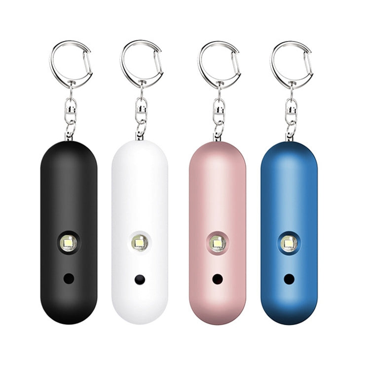 AF-2001 130dB Personal Alarm Waterproof Keychain Double Speaker High Scorpion Anti-Wolf Alarm, Black, White, Blue, Rose Gold