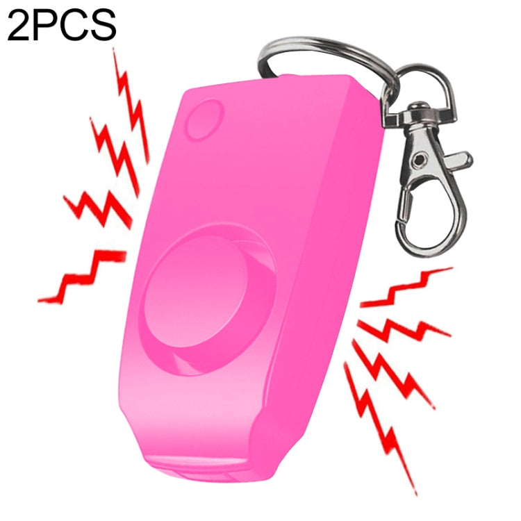 2 PCS Women Personal Safety Protection Alarm Emergency Alarm For The Elderly & Children