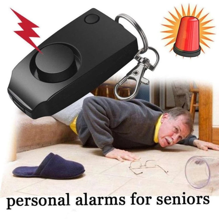 2 PCS Women Personal Safety Protection Alarm Emergency Alarm For The Elderly & Children