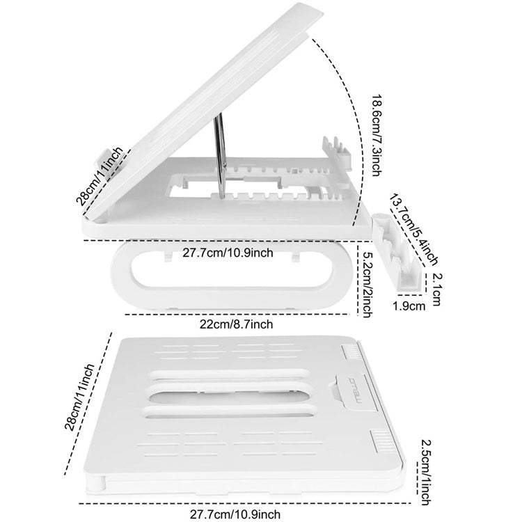 A23 Foldable Notebook Stand With 10-Speed Adjustment Computer Cooling Lifting Stand, Regular (White ), Regular (Black ), Detachable Accessories 3.0HUB (White), Detachable Accessories 3.0HUB (Black )