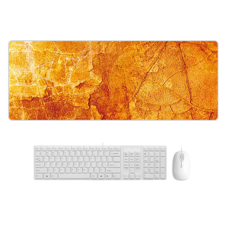 Marbling Wear-Resistant Rubber Mouse Pad, 300x700x3mm