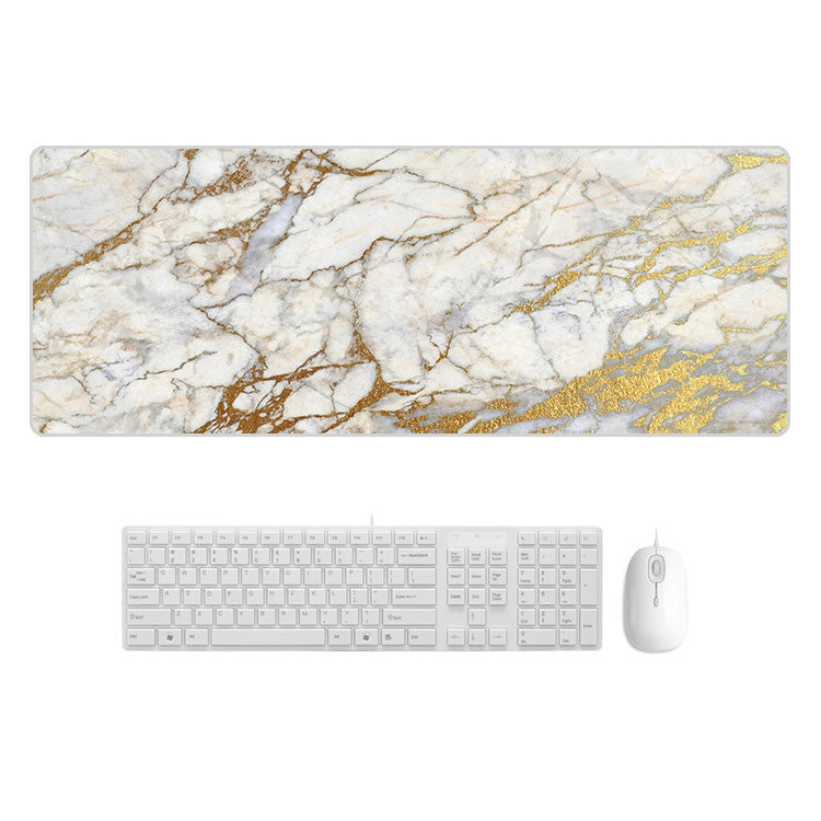 Marbling Wear-Resistant Rubber Mouse Pad, 300x700x3mm