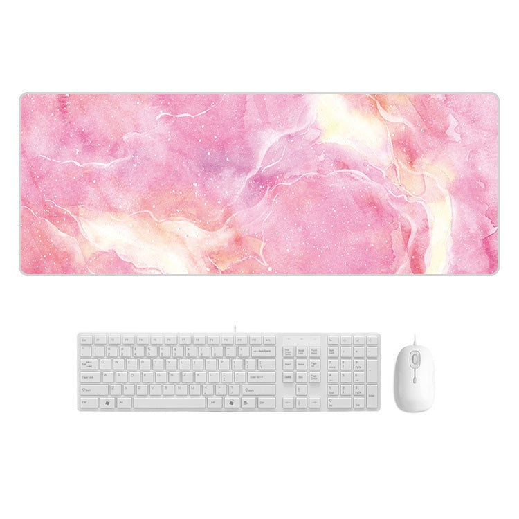 Marbling Wear-Resistant Rubber Mouse Pad, 300x700x3mm