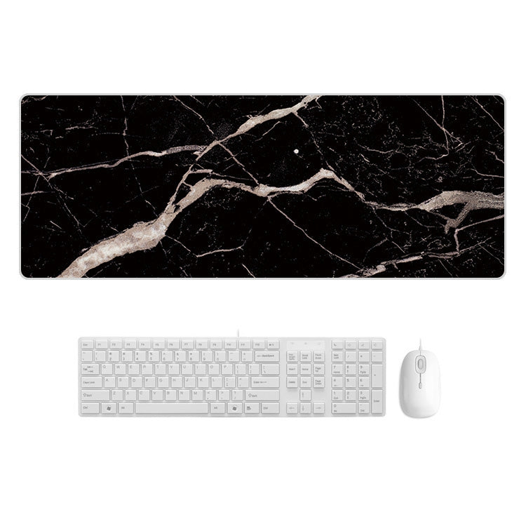 Marbling Wear-Resistant Rubber Mouse Pad, 300x700x3mm