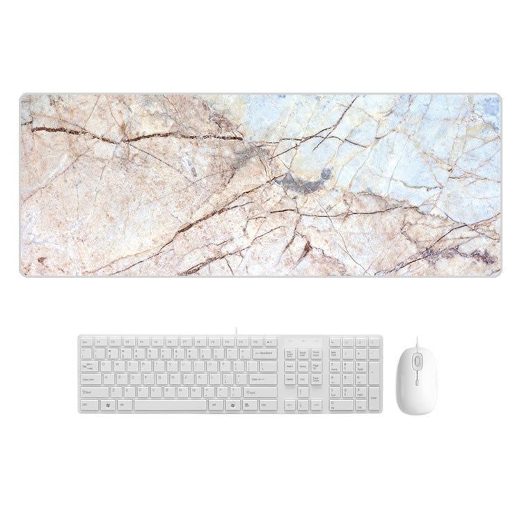 Marbling Wear-Resistant Rubber Mouse Pad, 300x700x3mm