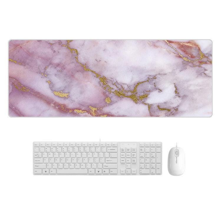 Marbling Wear-Resistant Rubber Mouse Pad, 300x700x3mm