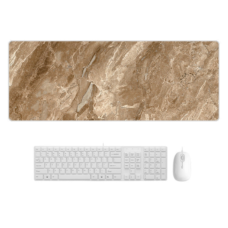 Marbling Wear-Resistant Rubber Mouse Pad, 300x700x3mm