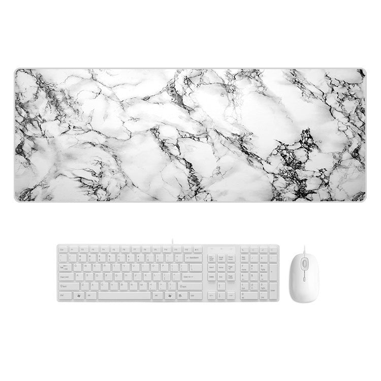 Marbling Wear-Resistant Rubber Mouse Pad, 300x700x3mm